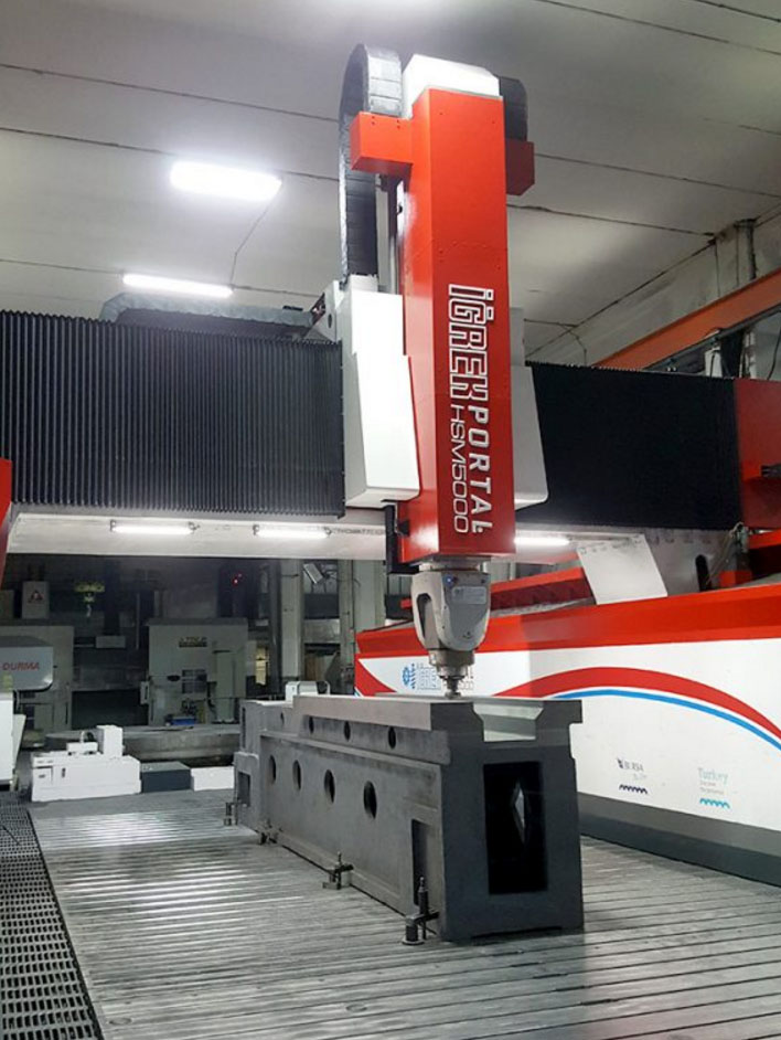 aluminium cnc processing machine