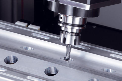 Aluminium CNC drilling milling and cutting machining for window and door profiles