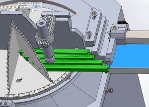 Máquina de corte de perfil de aluminio para la venta